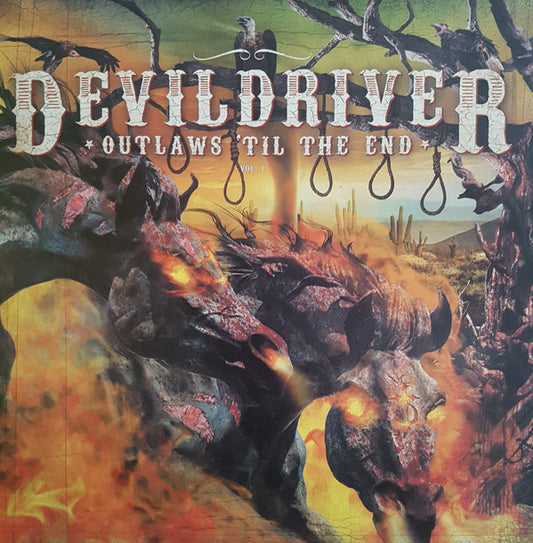 DevilDriver - Outlaws 'Til The End, Vol. 1 (LP, Album, Ltd)