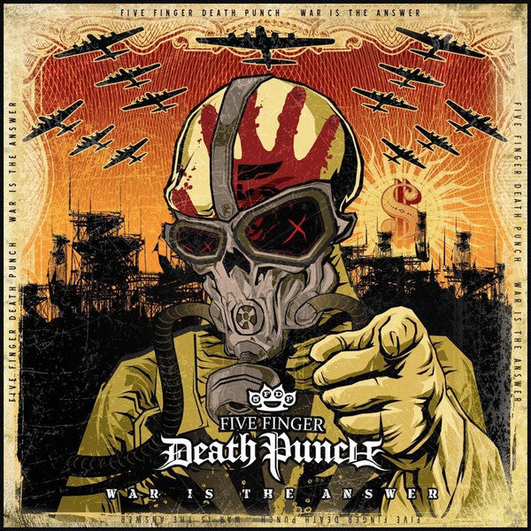 Five Finger Death Punch - War Is The Answer (LP, Album, RE, Gat)