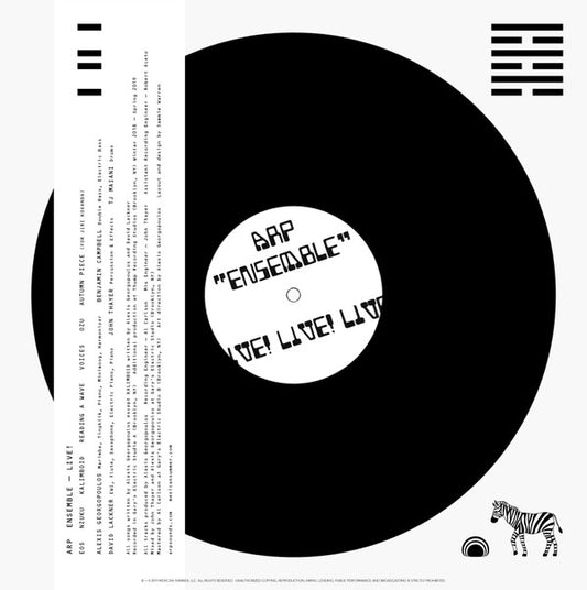 Arp (2) - Ensemble - Live! (LP, Album, Ltd)