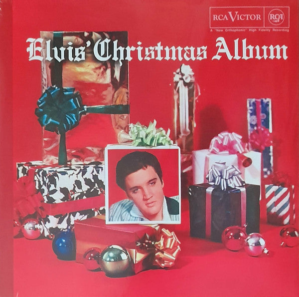 Elvis Presley - Elvis' Christmas Album (LP, Album, RE)