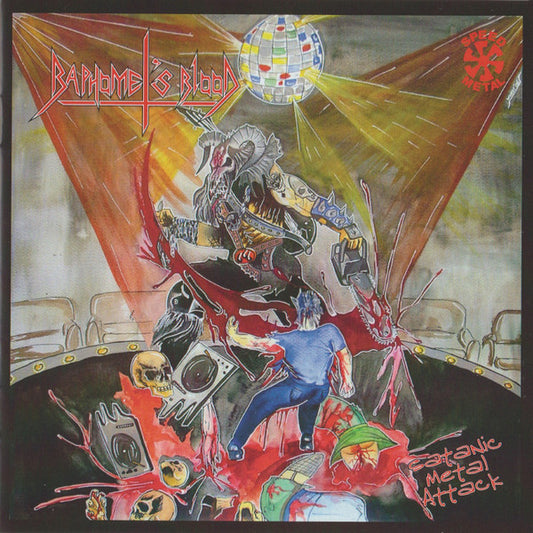 Baphomet's Blood - Satanic Metal Attack (CD, Album, RE)
