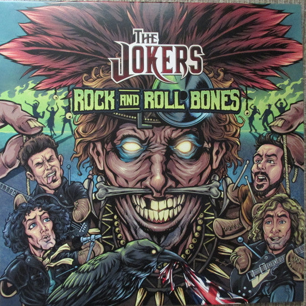 The Jokers (17) - Rock And Roll Bones (LP, Gre)