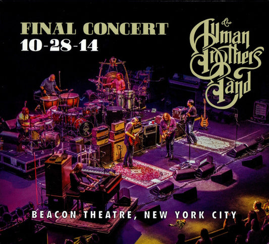 The Allman Brothers Band - Final Concert 10-28-14 (Beacon Theatre, New York City) (3xCD, Album)