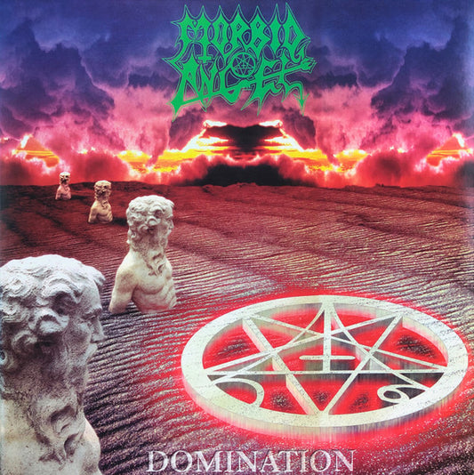 Morbid Angel - Domination (LP, Album, RE, RM, Gat)