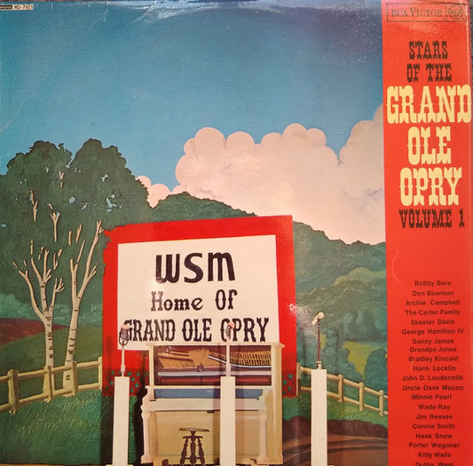 Various - Stars Of The Grand Ole Opry, Volume 1 (LP, Album, Mono)