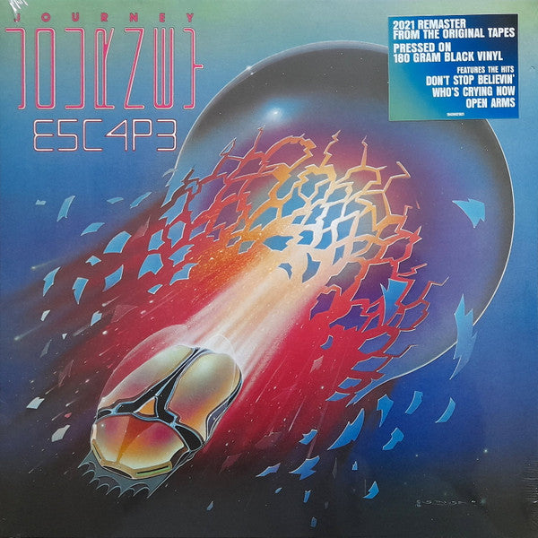 Journey - Escape (LP, Album, RE, RM, S/Edition, 40t)