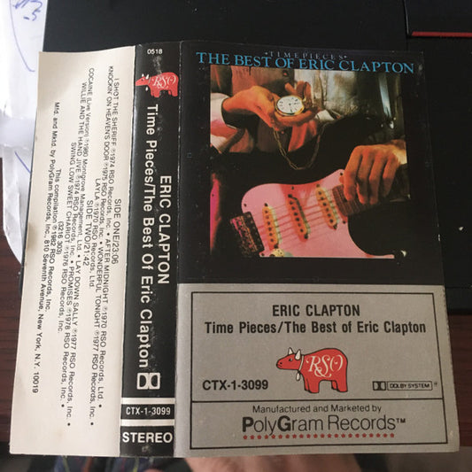 Eric Clapton - Time Pieces - The Best Of Eric Clapton (Cass, Comp)