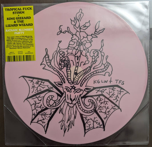 Tropical Fuck Storm + King Gizzard & The Lizard Wizard* - Satanic Slumber Party (12", S/Sided, Pin)