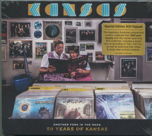Kansas (2) - Another Fork In The Road - 50 Years Of Kansas (3xCD, Comp)