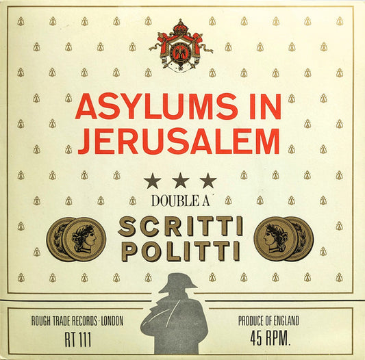 Scritti Politti - Asylums In Jerusalem / Jacques Derrida (7", Single)