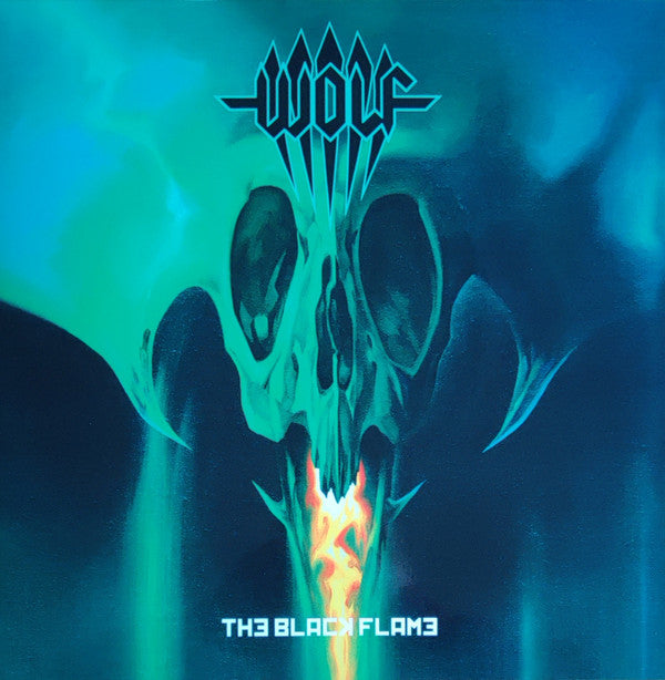 Wolf (3) - The Black Flame  (LP, Album, Ltd, RE, RM, Tur)