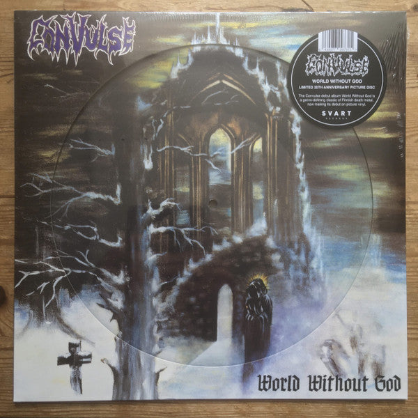 Convulse - World Without God (LP, Album, Pic, RE, RM, RP)