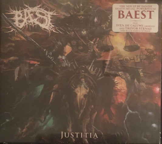Bæst (2) - Justitia (CD, EP)