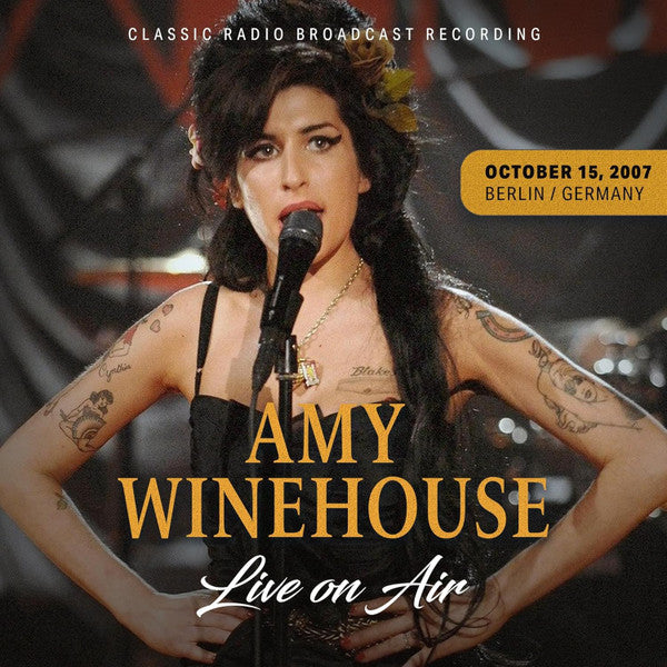 Amy Winehouse - Live On Air (CD, Unofficial)
