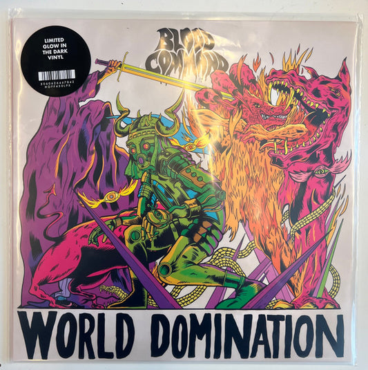 Blood Command - World Domination (12", Album, Glo)