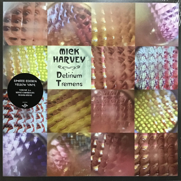 Mick Harvey - Delirium Tremens (LP, Album, Ltd, RE, Yel)