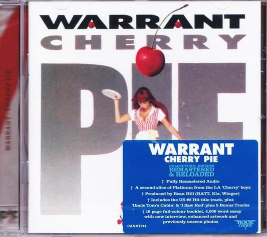 Warrant - Cherry Pie (CD, Album, RE, RM)