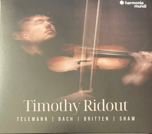 Timothy Ridout, Telemann*, Bach*, Britten*, Shaw* - Telemann . Bach . Britten . Shaw (CD)