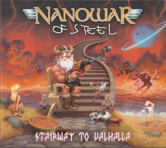 Nanowar Of Steel - Stairway To Valhalla (CD, Album + CD, Comp + Ltd, RE, Dig)