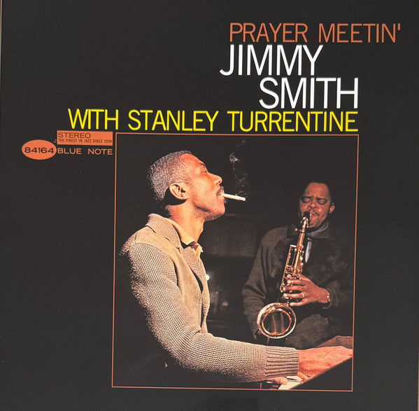 Jimmy Smith With Stanley Turrentine - Prayer Meetin' (LP, Album, RE, 180)