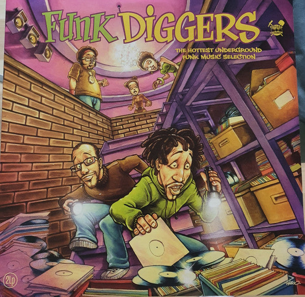 Various - Funk Diggers (2xLP, Comp, RM)