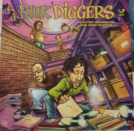 Various - Funk Diggers (2xLP, Comp, RM)