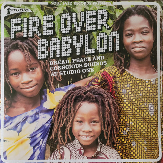 Various - Fire Over Babylon (Dread, Peace And Conscious Sounds At Studio One) (2xLP, Comp)