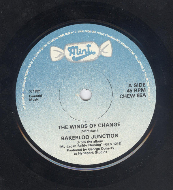 Bakerloo Junction - The Winds Of Change (7", Single)