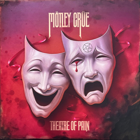 Mötley Crüe - Theatre Of Pain (LP, Album, Ltd, RE, Red)