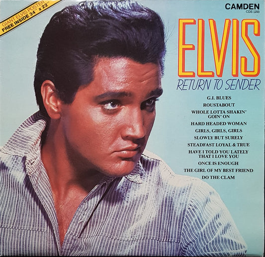 Elvis* - Return To Sender (LP, Comp)