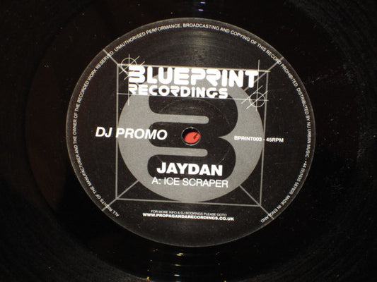 Jaydan - Ice Scraper / The Secret (12", Promo)