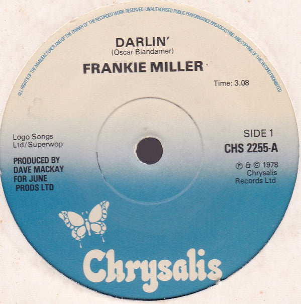 Frankie Miller - Darlin' (7", Single, Pap)