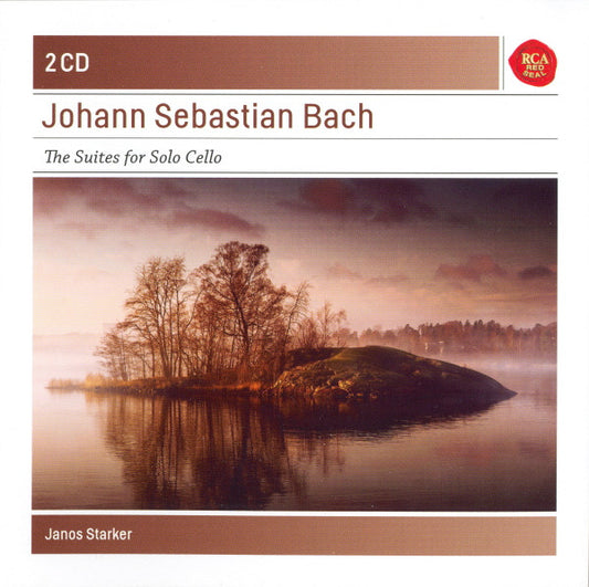 Johann Sebastian Bach - Janos Starker - The Suites For Solo Cello (2xCD, Album, RM)
