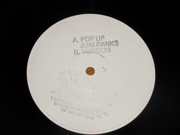 Juki ranks* - Pop Up (12", Promo, W/Lbl)
