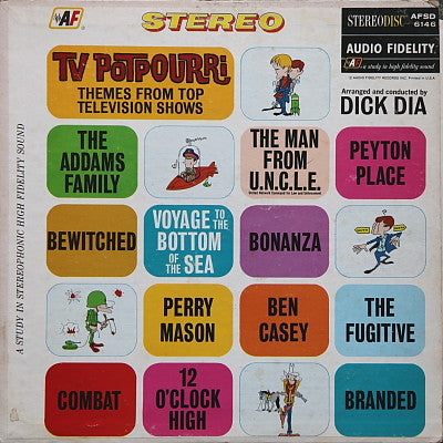Dick Dia - TV Potpourri - Themes From Top Television Shows (LP, Album)