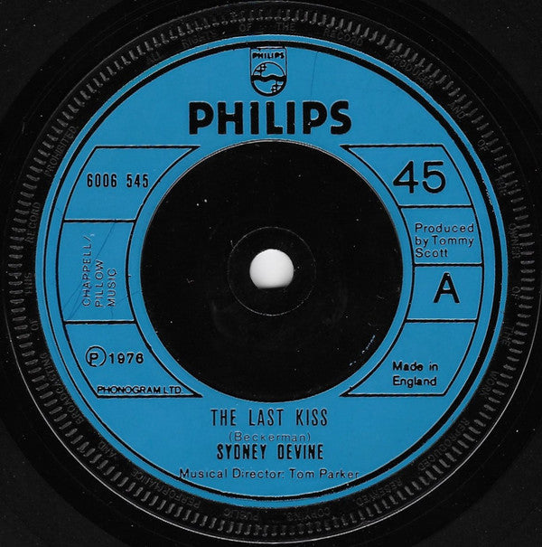 Sydney Devine - The Last Kiss (7", Single)