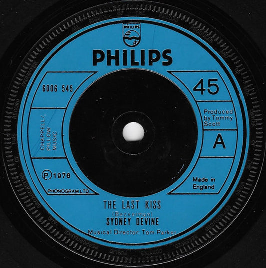 Sydney Devine - The Last Kiss (7", Single)