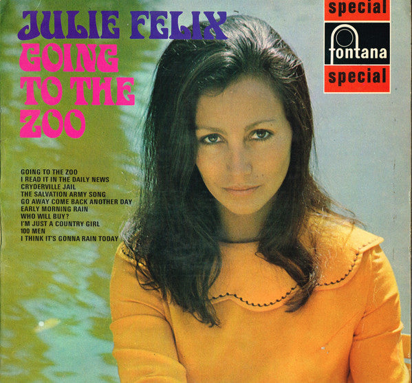 Julie Felix - Going To The Zoo (LP, Album)