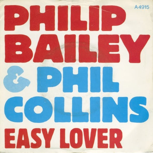 Philip Bailey & Phil Collins - Easy Lover (7", Single, Ora)