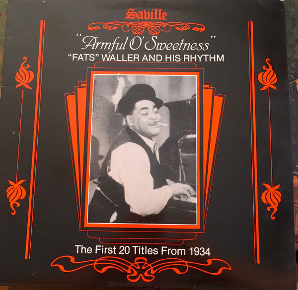 Fats Waller And His Rhythm* - Armful O' Sweetness (LP, Comp, Mono)