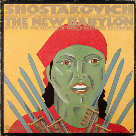 Dmitri Shostakovich, Moscow Philharmonic Sympohony Orchestra Soloists Ensemble*, Gennadi Rozhdestvensky - Suite From The Music To The Film New Babylon (LP)