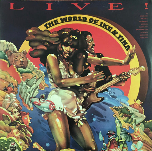 Ike & Tina Turner - The World Of Ike & Tina (2xLP, Gat)