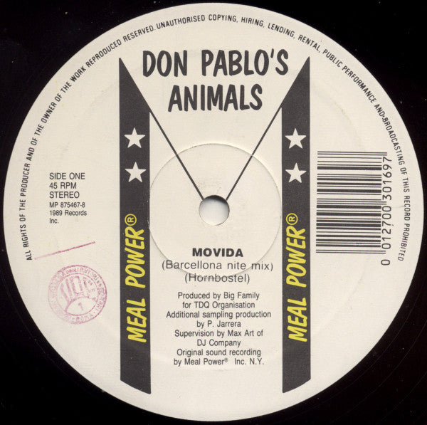Don Pablo's Animals - Movida (12")