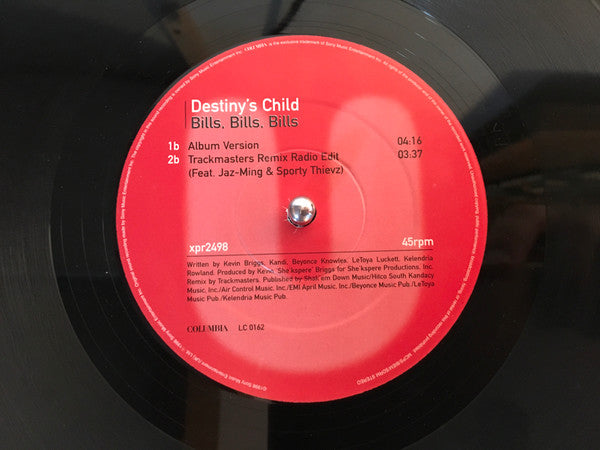 Destiny's Child - Bills, Bills, Bills (12", Promo)