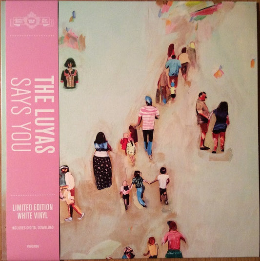 The Luyas - Says You (12", EP, Ltd, M/Print, Whi)