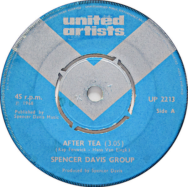 The Spencer Davis Group - After Tea / Moonshine (7", Single)