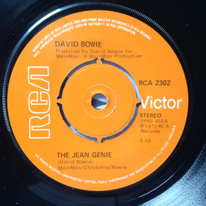 David Bowie - The Jean Genie (7", Single, Kno)