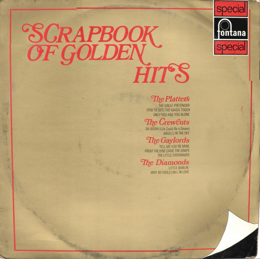 The Platters / The Crewcuts* / The Gaylords / The Diamonds - Scrapbook Of Golden Hits (LP, Comp)