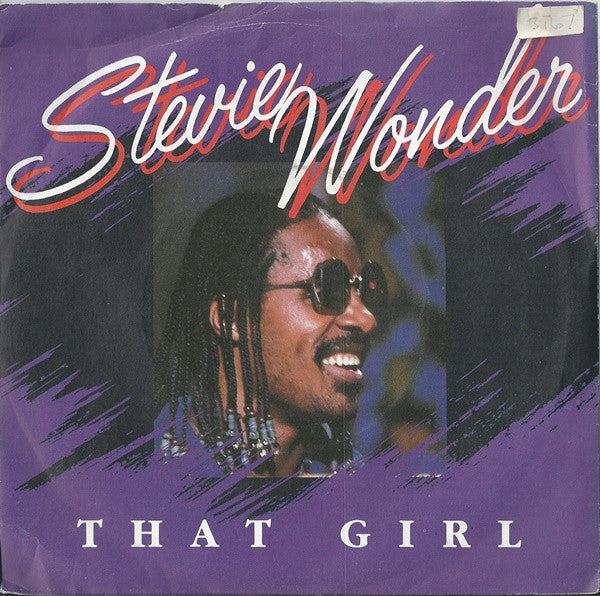 Stevie Wonder - That Girl (7", Single)