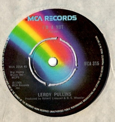 Leroy Pullins - I'm A Nut (7", RE, 4 P)